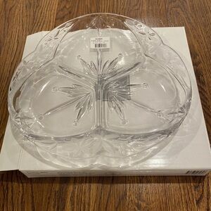 Mikasa Floral Mist 3 Part Divided Serving Plate - 12” - WY112/345 - NEW! dish